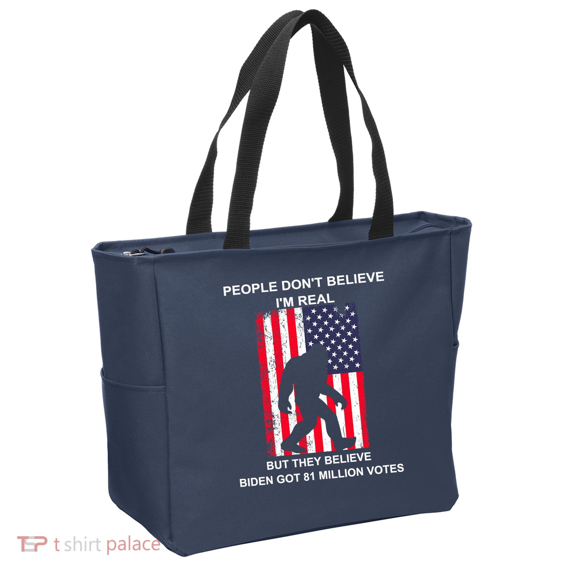 Believe Biden Bigfoot For 4th Of July Tote Bag