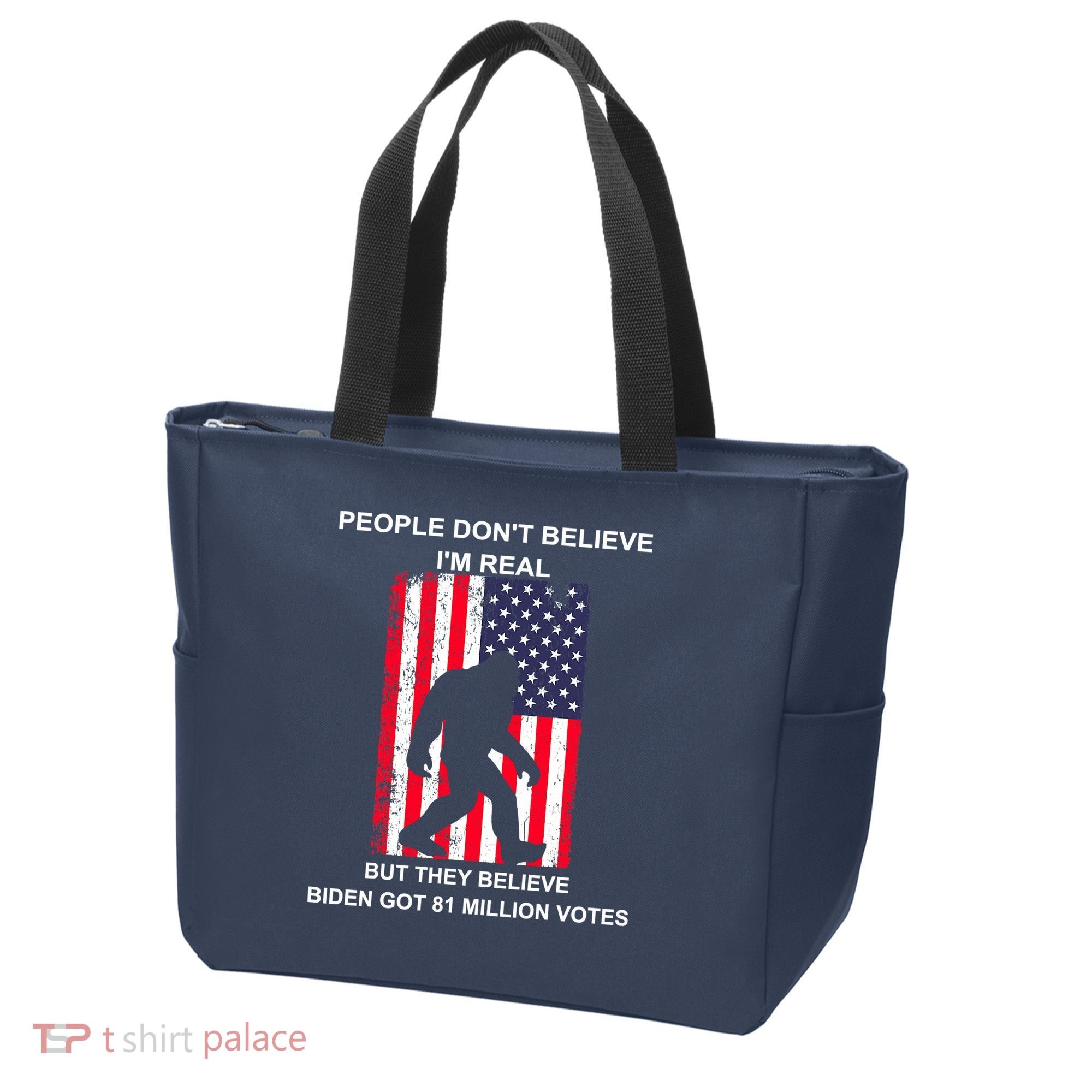 Believe Biden Bigfoot For 4th Of July Tote Bag