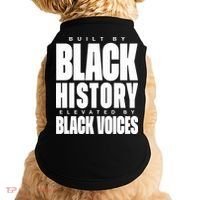 Built By Black History Elevated By Black Voices Doggie Tank thumb 0