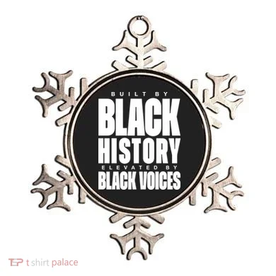 Built By Black History Elevated By Black Voices Ornament