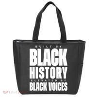 Built By Black History Elevated By Black Voices Tote Bag thumb 0