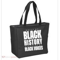 Built By Black History Elevated By Black Voices Tote Bag thumb 2