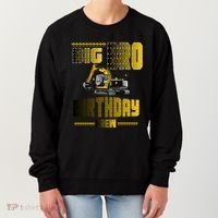 Big Bro Brother Birthday Crew Party Excavator Women's Sweatshirt thumb 0