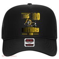 Big Bro Brother Birthday Crew Party Excavator Hat thumb 0