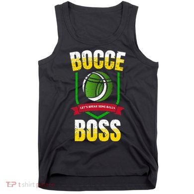 Bocce Boss Boules Sports Lawn Bocce Ball Tank Top