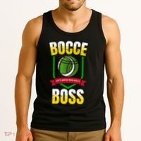 Bocce Boss Boules Sports Lawn Bocce Ball Tank Top thumb 3