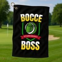 Bocce Boss Boules Sports Lawn Bocce Ball Golf Towel thumb 1