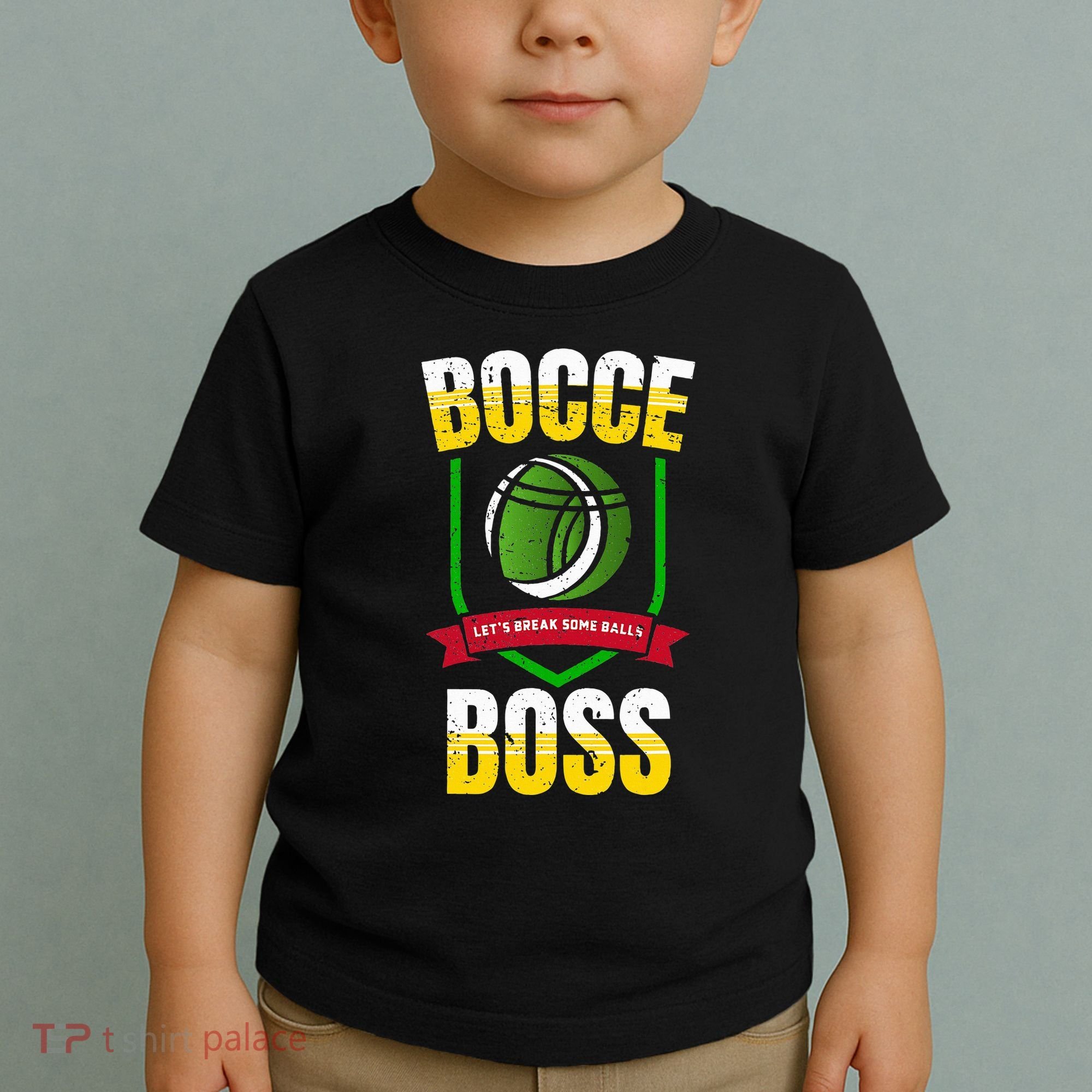 Bocce Boss Boules Sports Lawn Bocce Ball Toddler T-Shirt