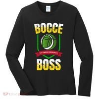 Bocce Boss Boules Sports Lawn Bocce Ball Women's Long Sleeve Shirt thumb 0