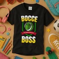 Bocce Boss Boules Sports Lawn Bocce Ball Kids T-Shirt thumb 3