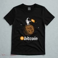 Bitcoin Btc Crypto To The Moon Featuring Astronaut T-Shirt thumb 5