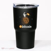 Bitcoin Btc Crypto To The Moon Featuring Astronaut Tumbler thumb 0