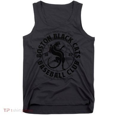 Boston Black Cats Baseball Retro Minor League Baseball Team Tank Top