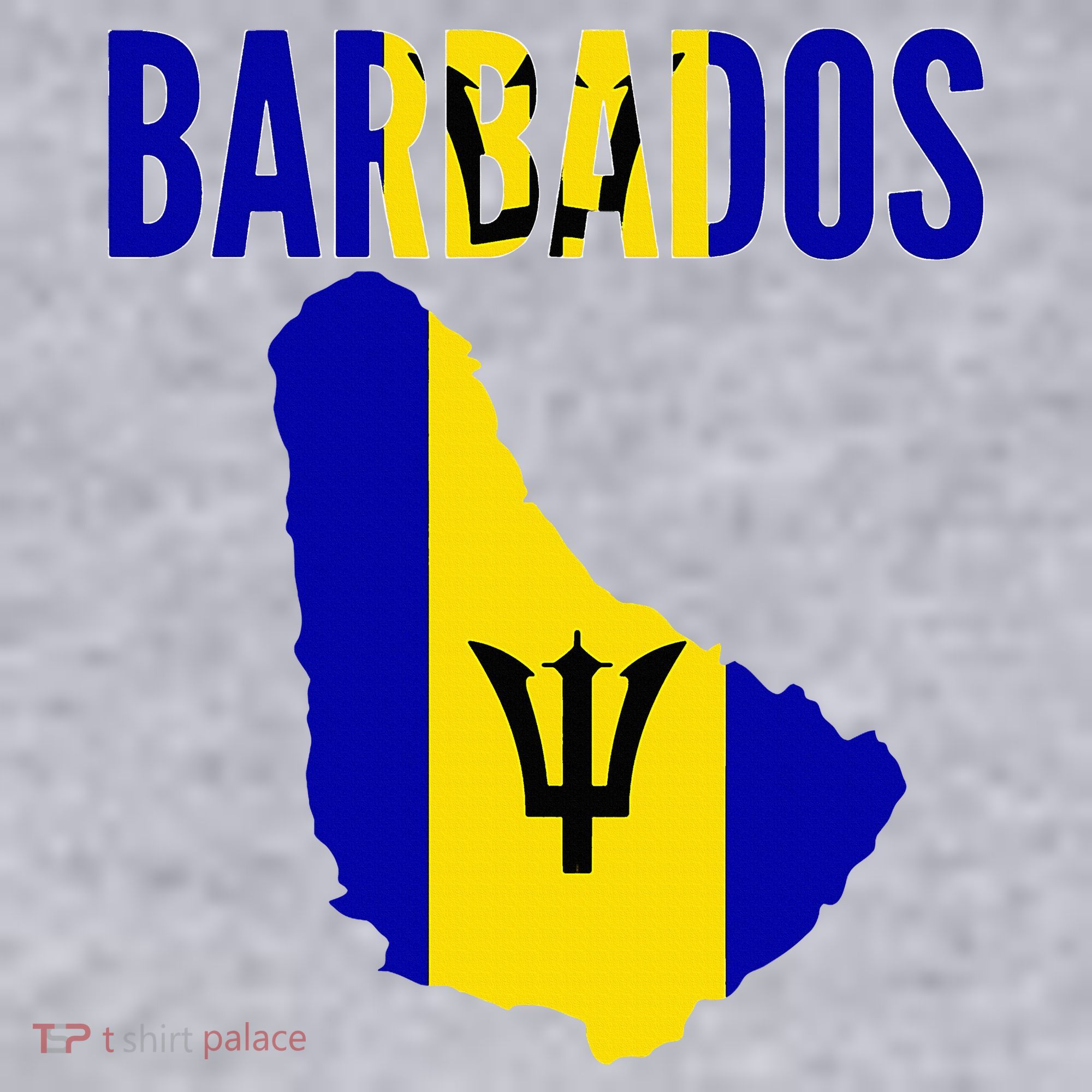 Barbadian Barbados Country Map Flag Women's Sweatshirt