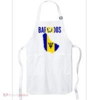 Barbadian Barbados Country Map Flag Apron thumb 0