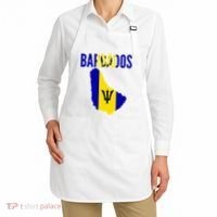 Barbadian Barbados Country Map Flag Apron thumb 2