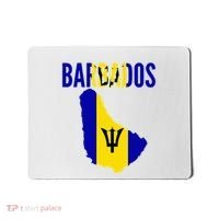 Barbadian Barbados Country Map Flag Mousepad thumb 0