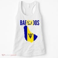 Barbadian Barbados Country Map Flag Women's Tank Top thumb 0