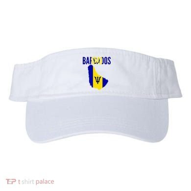 Barbadian Barbados Country Map Flag Visor