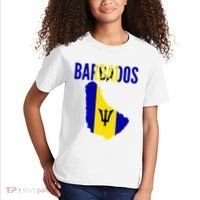 Barbadian Barbados Country Map Flag Kids T-Shirt thumb 2