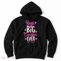 Best Big Cousin Ever For Girls And Boys Hoodie thumb 0