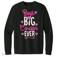 Best Big Cousin Ever For Girls And Boys V.I.T. Fleece Crew Sweatshirt thumb 0