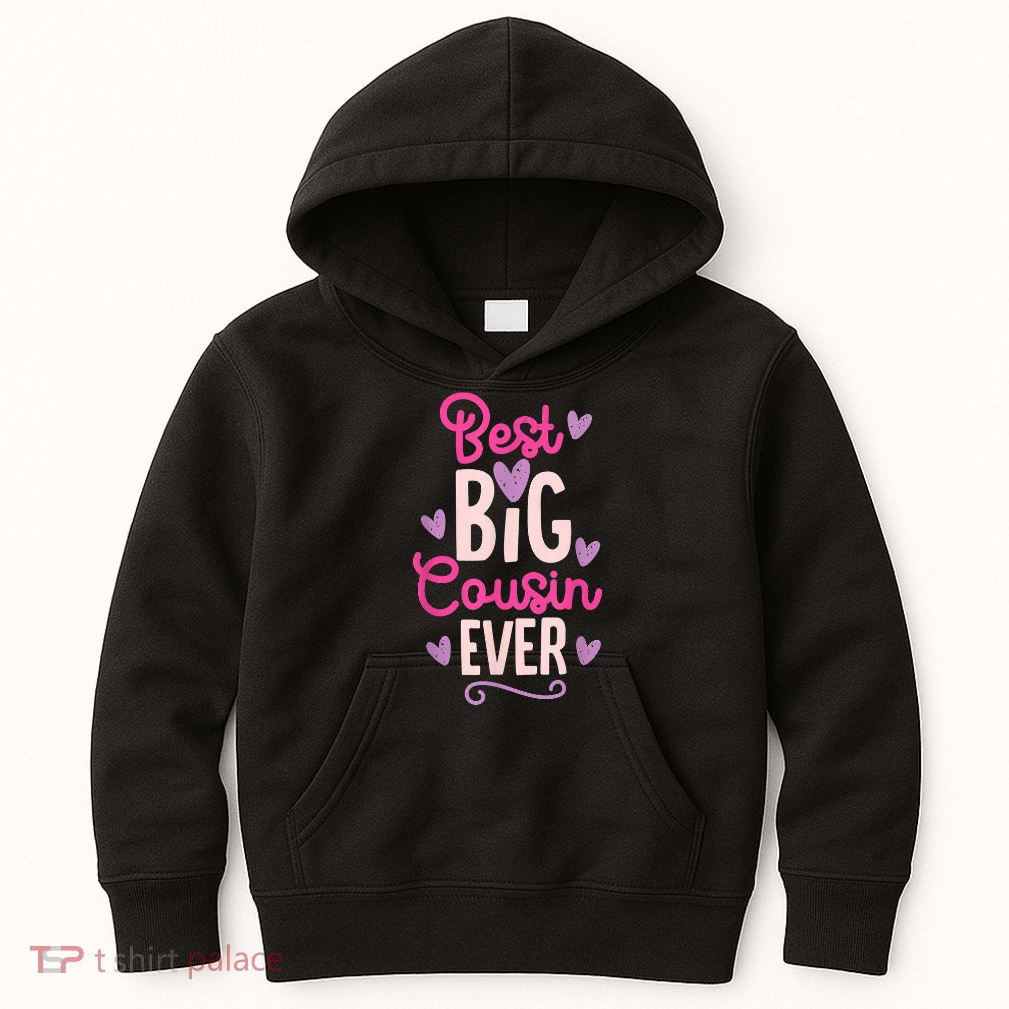 Best Big Cousin Ever For Girls And Boys Kids Hoodie