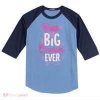 Best Big Cousin Ever For Girls And Boys Raglan Baseball Sleeve Shirt thumb 0