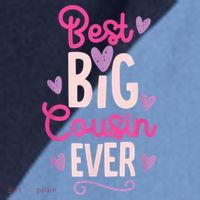 Best Big Cousin Ever For Girls And Boys Raglan Baseball Sleeve Shirt thumb 2