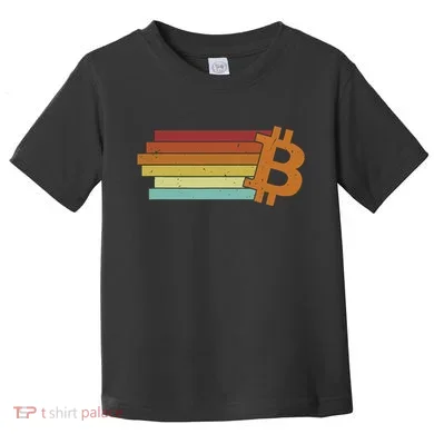 Bitcoin Blockchains Crypto Cryptocurrency Bitcoin Toddler T-Shirt
