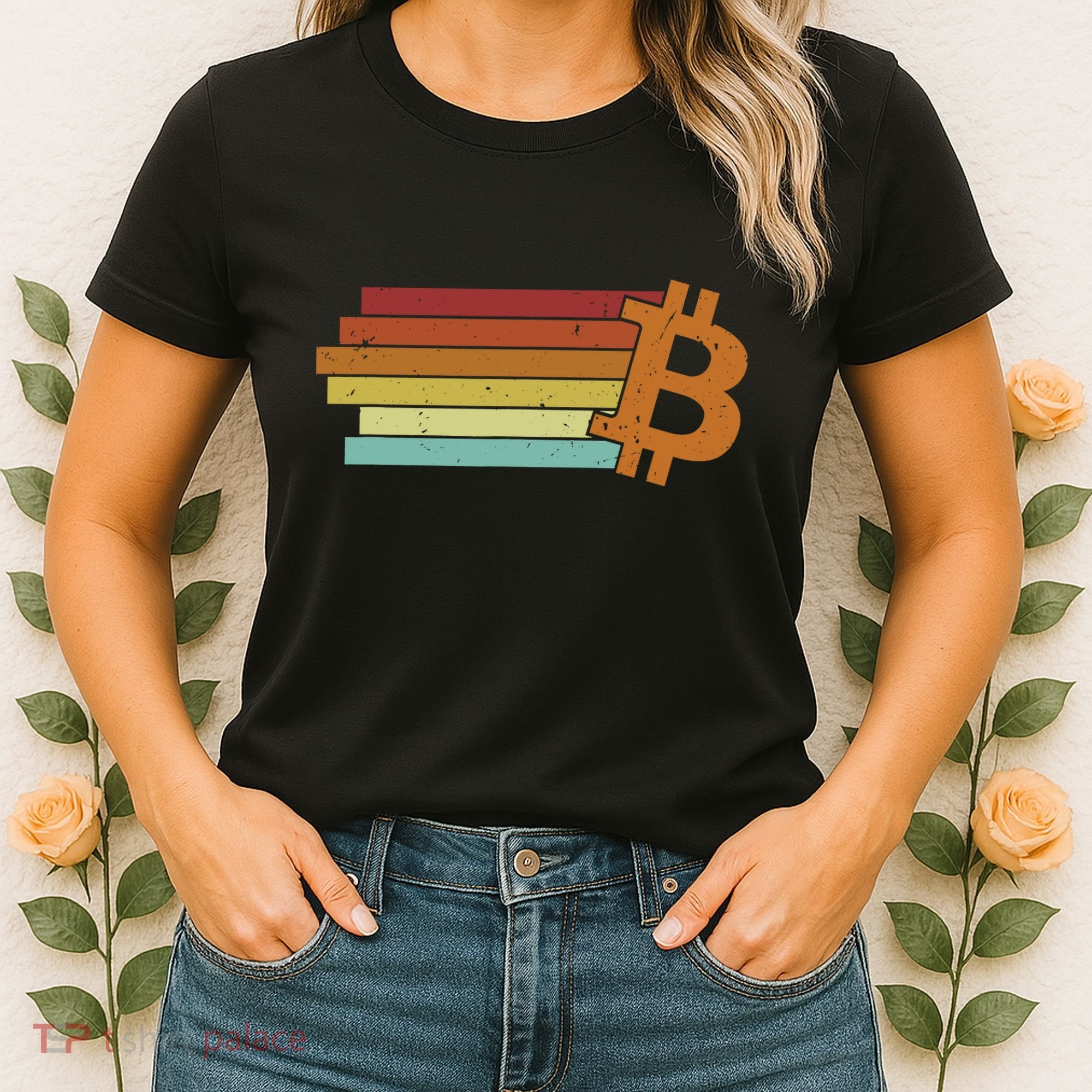 Bitcoin Blockchains Crypto Cryptocurrency Bitcoin Women's T-Shirt
