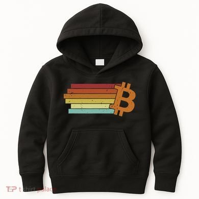 Bitcoin Blockchains Crypto Cryptocurrency Bitcoin Kids Hoodie