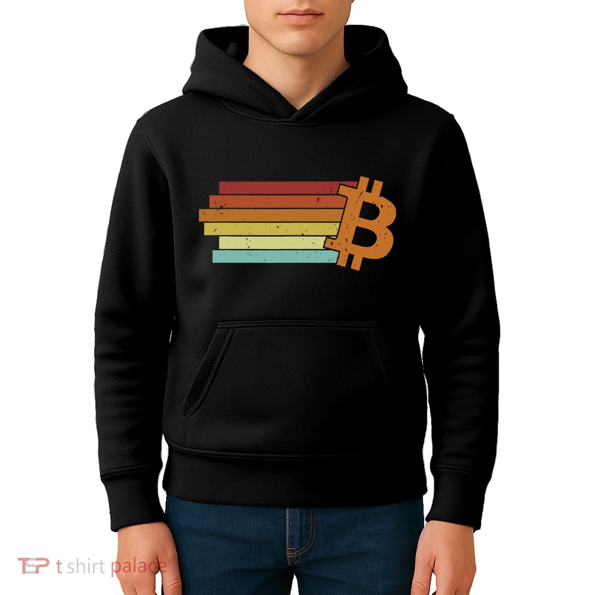 Bitcoin Blockchains Crypto Cryptocurrency Bitcoin Kids Hoodie