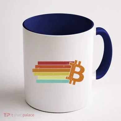 Bitcoin Blockchains Crypto Cryptocurrency Bitcoin Coffee Mug back