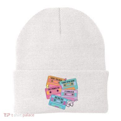 Boy Band Cassette Tape 90s Music Beanie