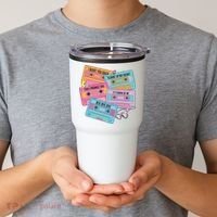 Boy Band Cassette Tape 90s Music Tumbler thumb 2