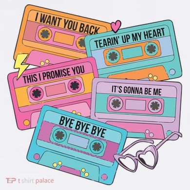 Boy Band Cassette Tape 90s Music Mousepad