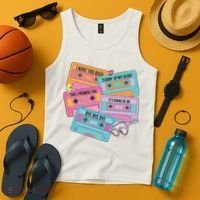 Boy Band Cassette Tape 90s Music Tank Top thumb 4