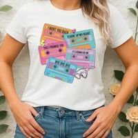 Boy Band Cassette Tape 90s Music Women's T-Shirt thumb 2