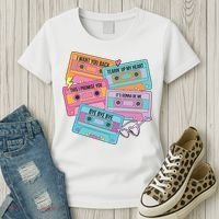 Boy Band Cassette Tape 90s Music Women's T-Shirt thumb 3