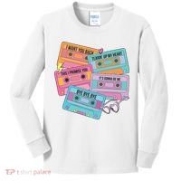 Boy Band Cassette Tape 90s Music Kids Long Sleeve Shirt thumb 0