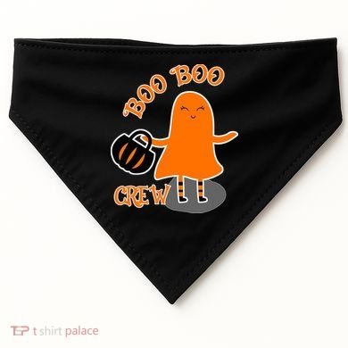 Boo Boo Crew Halloween USA-Made Doggie Bandana