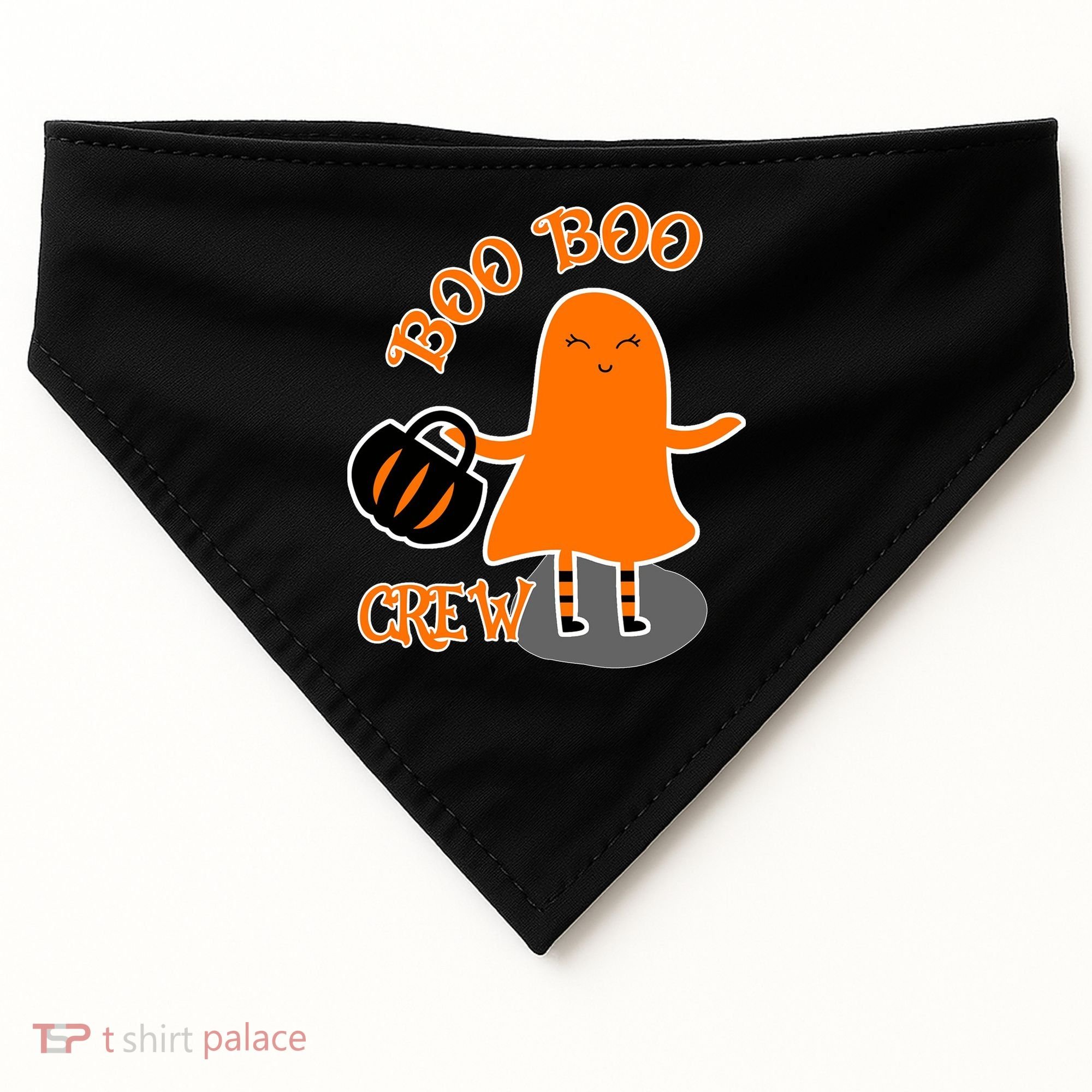 Boo Boo Crew Halloween USA-Made Doggie Bandana