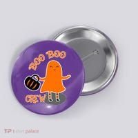 Boo Boo Crew Halloween Button thumb 0