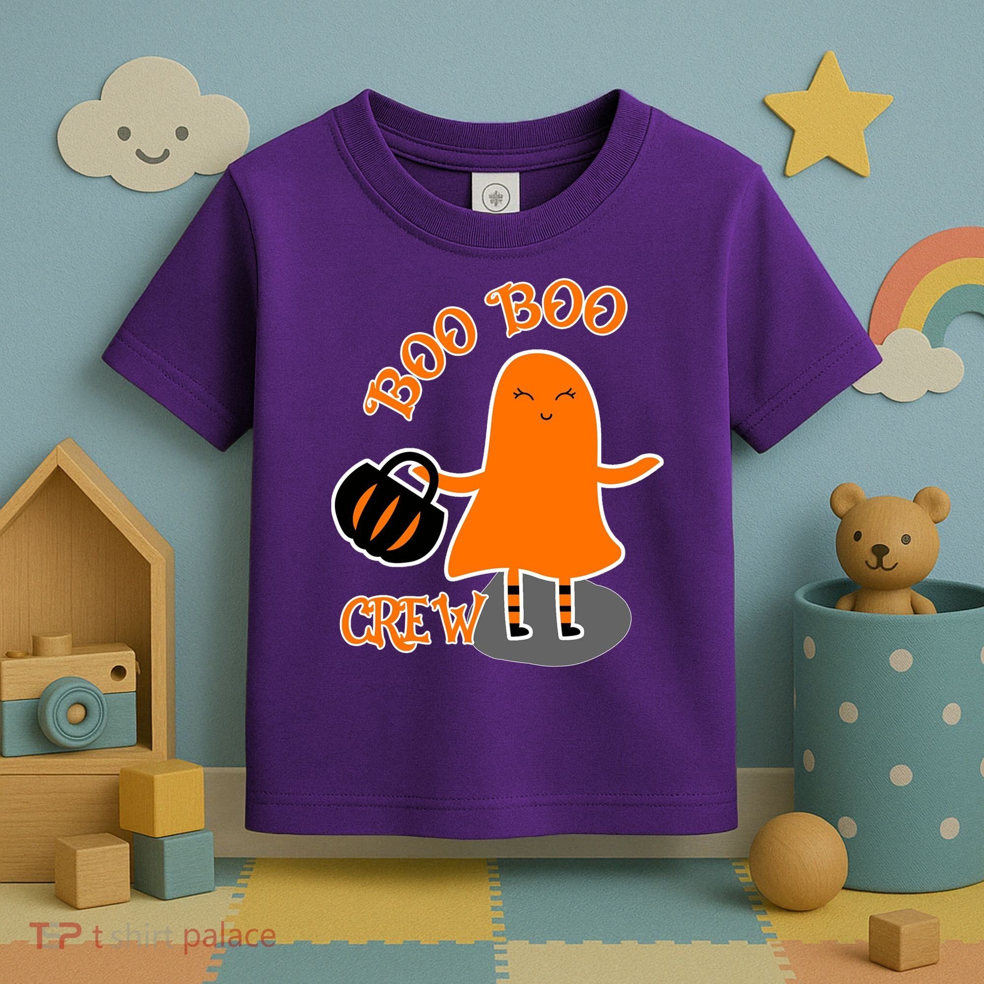 Boo Boo Crew Halloween Toddler T-Shirt