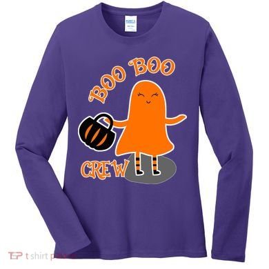 Boo Boo Crew Halloween Women's Long Sleeve Shirt