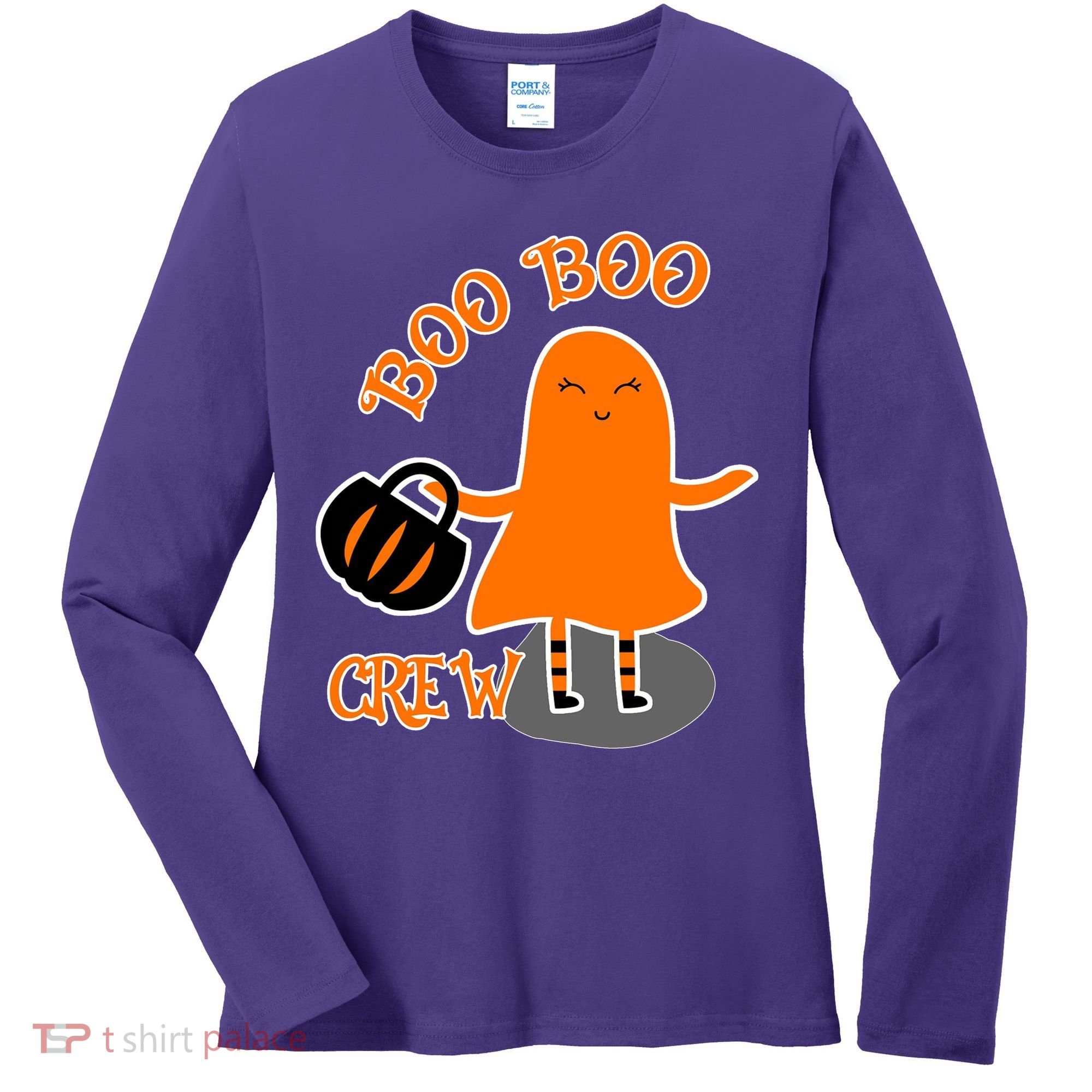 Boo Boo Crew Halloween Women's Long Sleeve Shirt