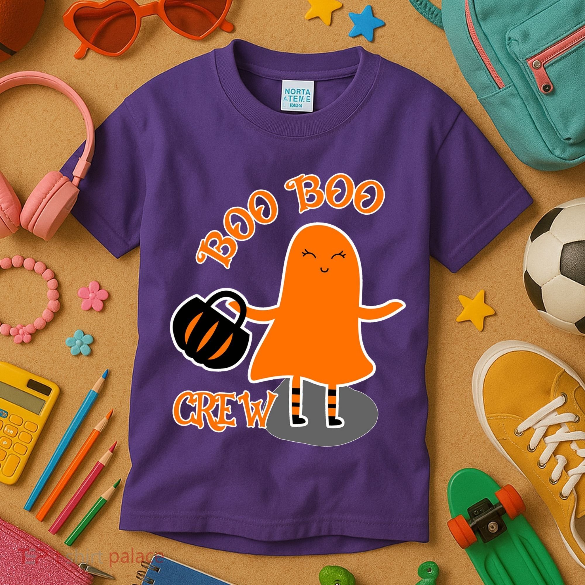 Boo Boo Crew Halloween Kids T-Shirt