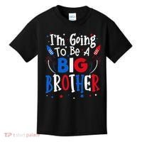 Big Brother Cute 4th of July Pregnancy announcement Gift Kids T-Shirt thumb 0