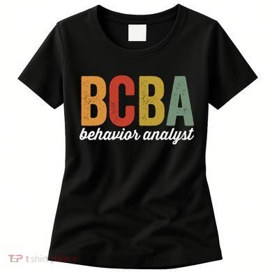 Bcba Board Certified Behavior Analyst Retro Vintage Women's T-Shirt